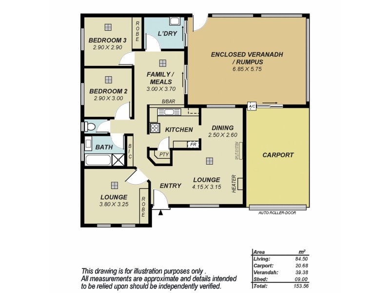 13 Princess Street, Paralowie SA 5108 Floorplan