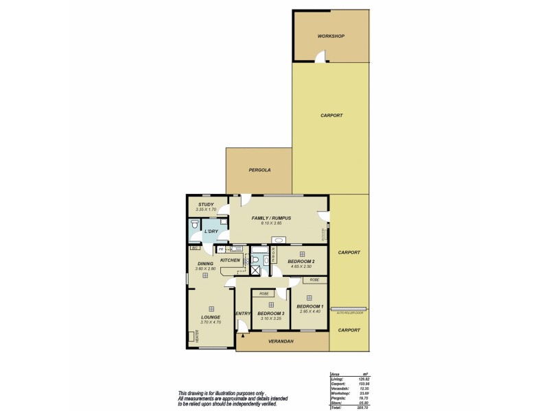 213 Main North Road, Elizabeth Grove SA 5112 Floorplan