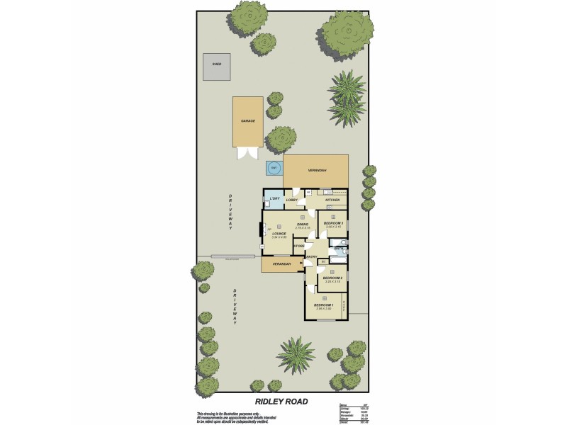130 Ridley Road, Elizabeth Grove SA 5112 Floorplan