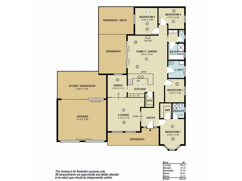 17 Tongariro Street, Greenwith SA 5125 Floorplan