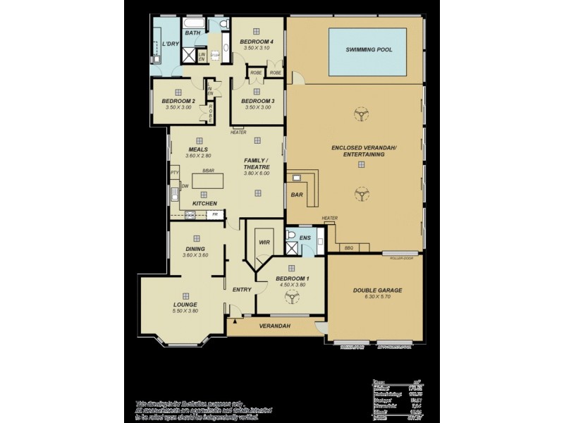 6 Charlton Court, Golden Grove SA 5125 Floorplan