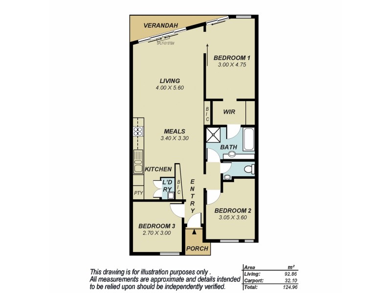 12 Robinson Street, Mawson Lakes SA 5095 Floorplan