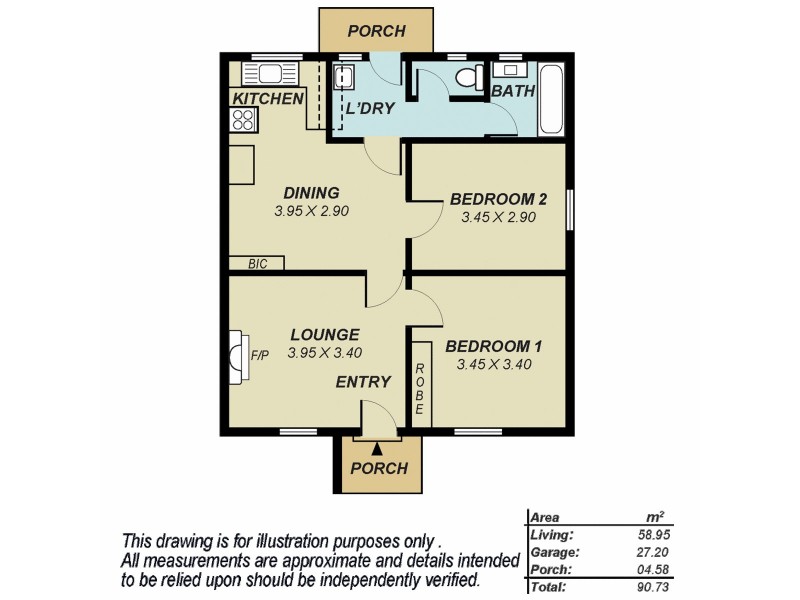 13 Hamptworth Street, Elizabeth Vale SA 5112 Floorplan