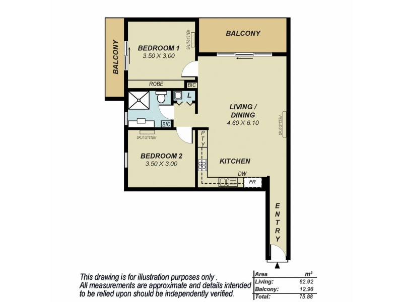 33/51 Victoria Parade, Mawson Lakes SA 5095 Floorplan