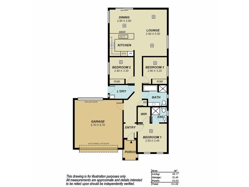 494 Andrews Road, Andrews Farm SA 5114 Floorplan