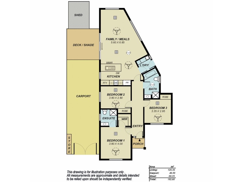 3 Rosemary Street, Valley View SA 5093 Floorplan