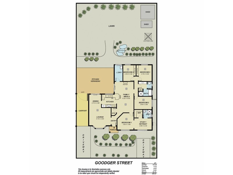8 Goodger Street, Gawler East SA 5118 Floorplan