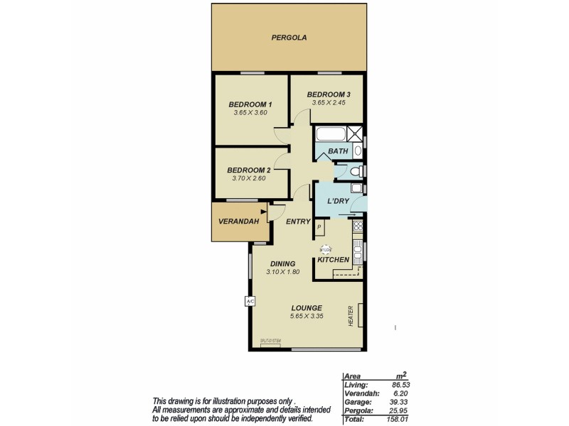 41 Caruso Crescent, Brahma Lodge SA 5109 Floorplan
