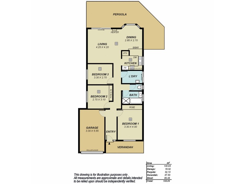 5 Brodie Court, Greenwith SA 5125 Floorplan