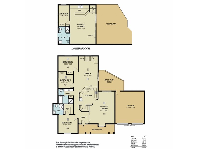 13 Spring Hill Drive, Golden Grove SA 5125 Floorplan