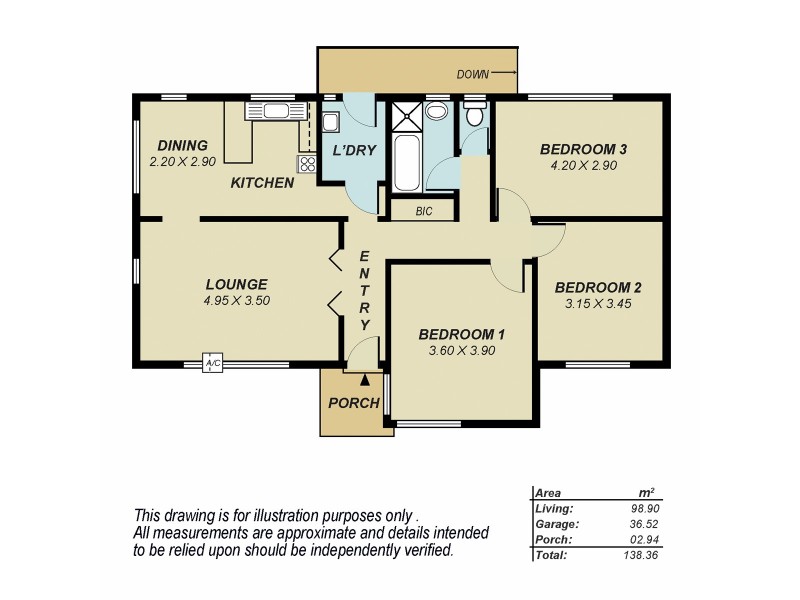 10 Palana Avenue, Ingle Farm SA 5098 Floorplan