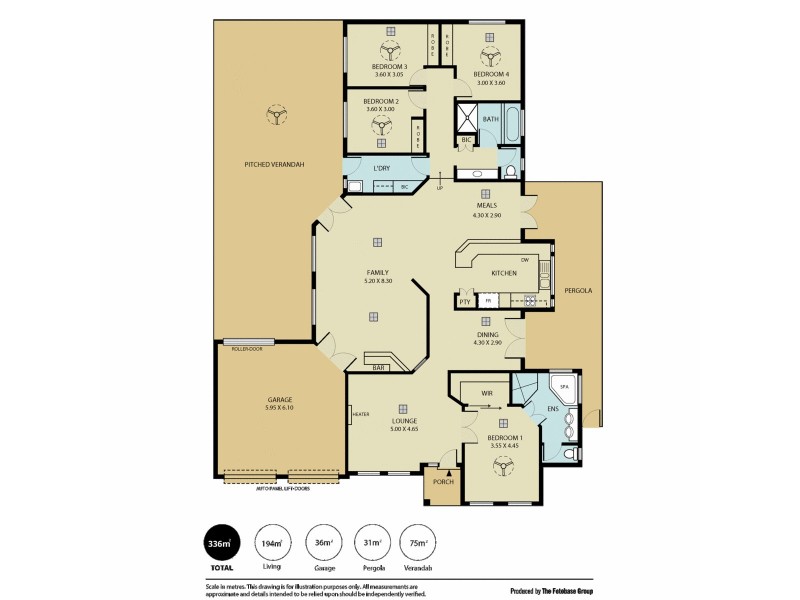 1 Holly Place, Golden Grove SA 5125 Floorplan