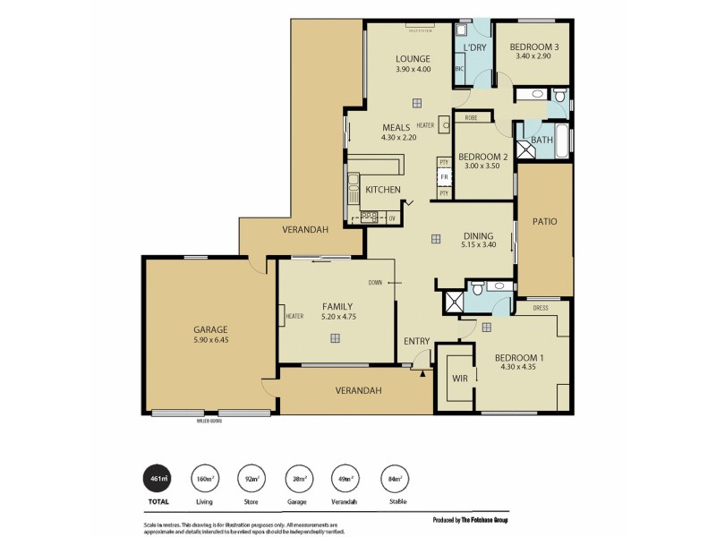 7 Alabar Crescent, Globe Derby Park SA 5110 Floorplan