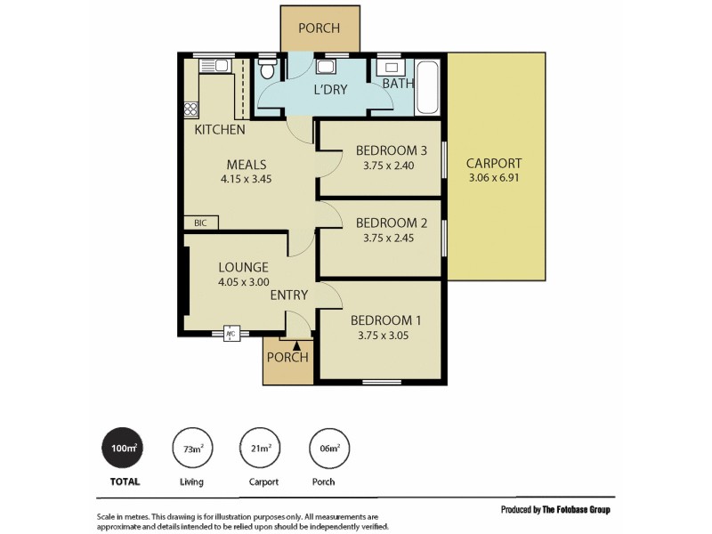 21 Durdin Road, Elizabeth Vale SA 5112 Floorplan