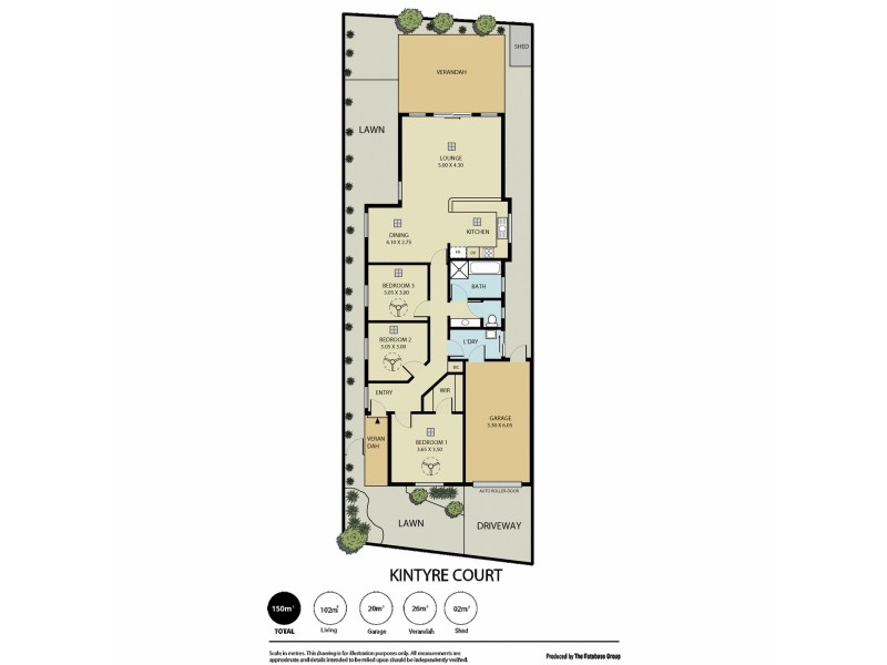 15 Kintyre Court, Greenwith SA 5125 Floorplan