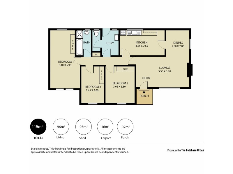 15 Andrews Road, Elizabeth Downs SA 5113 Floorplan