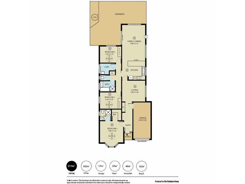 20A Lake Miranda  Court, Greenwith SA 5125 Floorplan