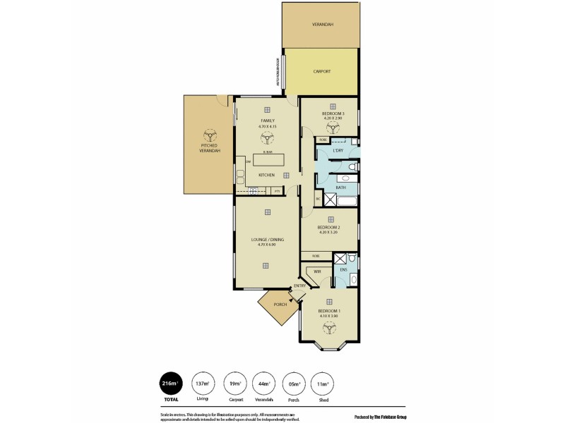 6 Stillwell Court, Greenwith SA 5125 Floorplan