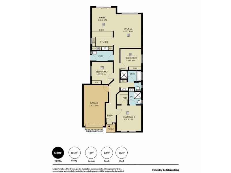 37 St Clair Avenue, Andrews Farm SA 5114 Floorplan