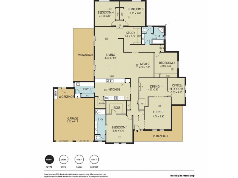 1 Harvard Place, Golden Grove SA 5125 Floorplan