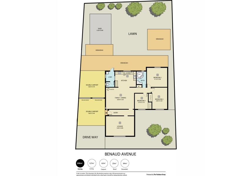 20 Benaud Avenue, Salisbury East SA 5109 Floorplan