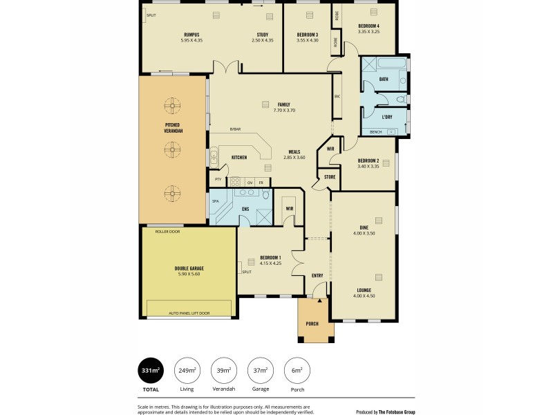 14 Eagle Court, Hewett SA 5118 Floorplan