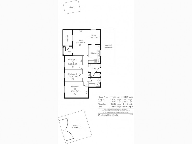 2 Valma Avenue, Parafield Gardens SA 5107 Floorplan