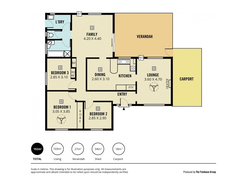 25 Gaylard Crescent, Redwood Park SA 5097 Floorplan