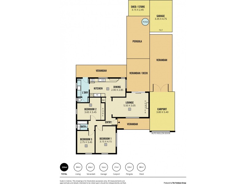 115 Park Terrace, Brahma Lodge SA 5109 Floorplan