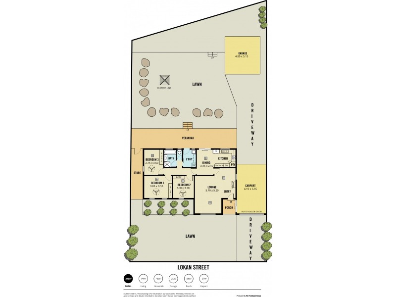 13 Lokan Street, Redwood Park SA 5097 Floorplan