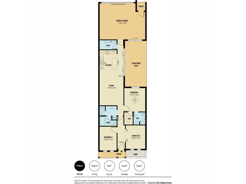 24 Ridley Street, Mawson Lakes SA 5095 Floorplan