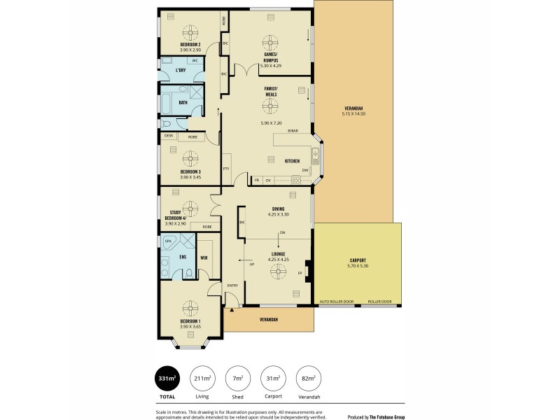 18 Anare Street, Greenwith SA 5125 Floorplan