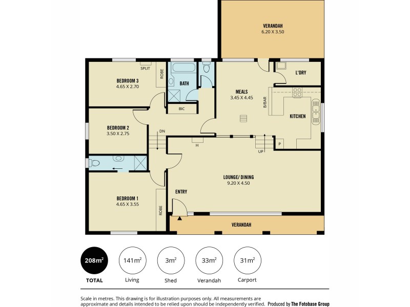 80 Currawong Crescent, Modbury Heights SA 5092 Floorplan