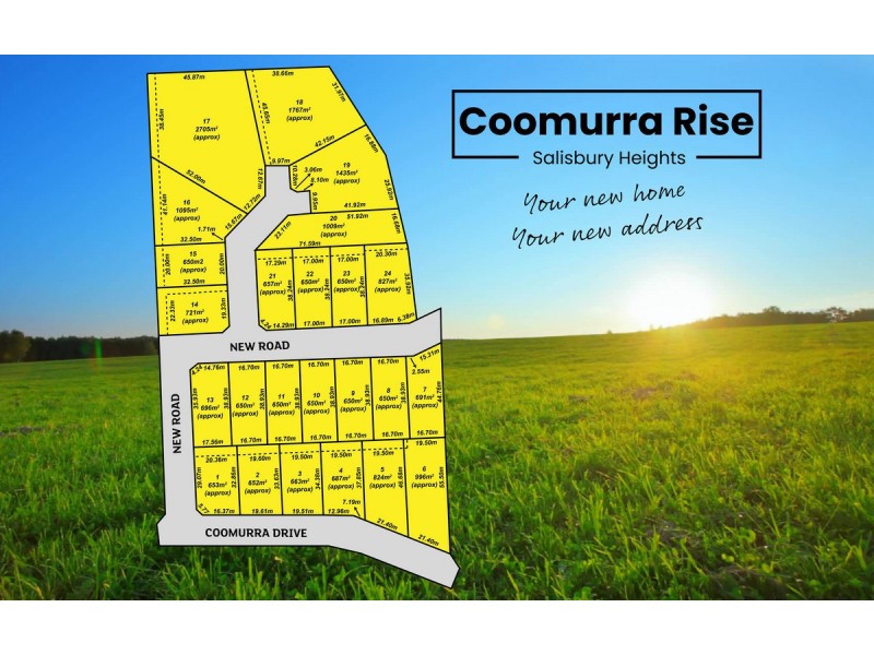 Lot 1, 14 & 15/ Coomurra Drive, Salisbury Heights SA 5109