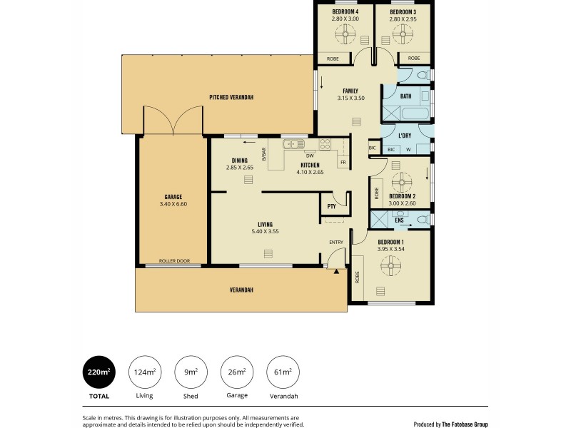 2 Alicante Avenue, Wynn Vale SA 5127 Floorplan