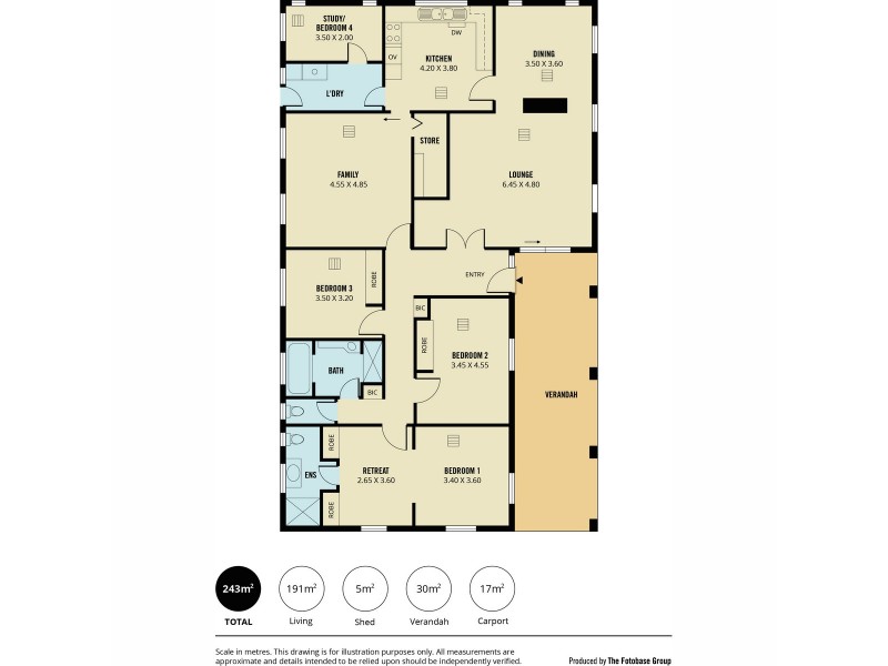 473 Milne Road, Ridgehaven SA 5097 Floorplan