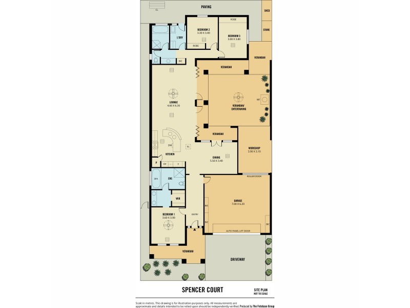 9 Spencer Court, Mawson Lakes SA 5095 Floorplan