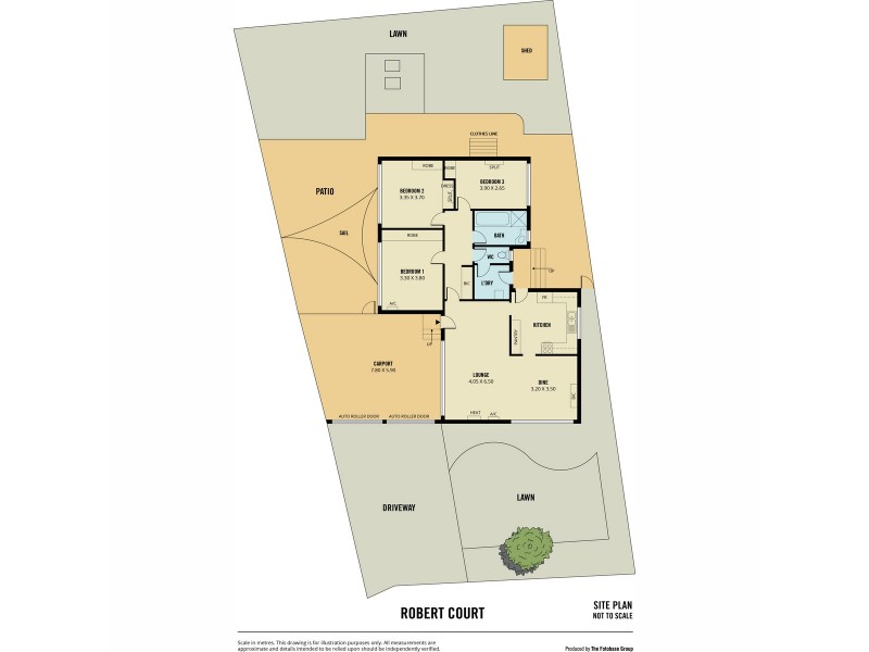 3 Robert Court, Para Hills SA 5096 Floorplan