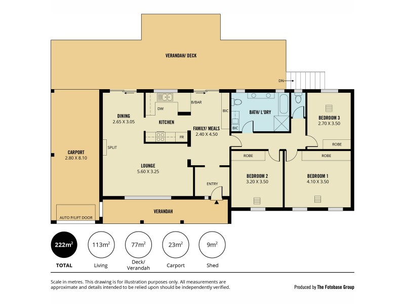 61 Flinders Drive, Valley View SA 5093 Floorplan