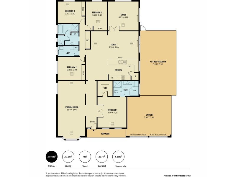 6 Eton Drive, Andrews Farm SA 5114 Floorplan