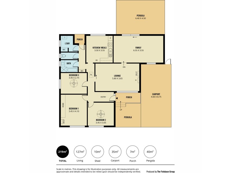 8 Vicki Avenue, Salisbury East SA 5109 Floorplan