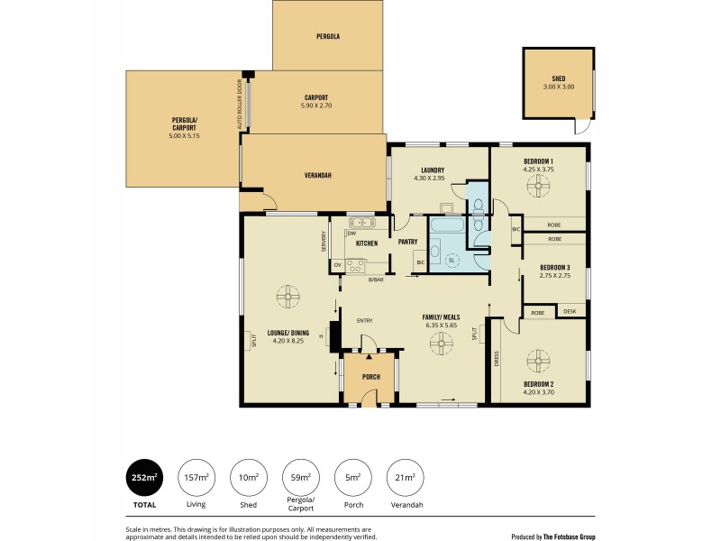 8 Hodge Road, Para Hills SA 5096 Floorplan