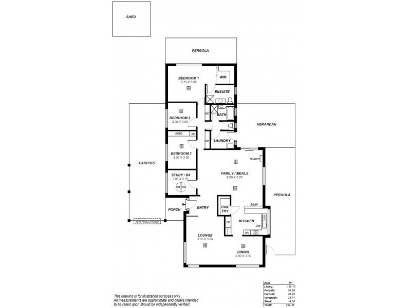 32 Ninnis Court, Greenwith SA 5125 Floorplan