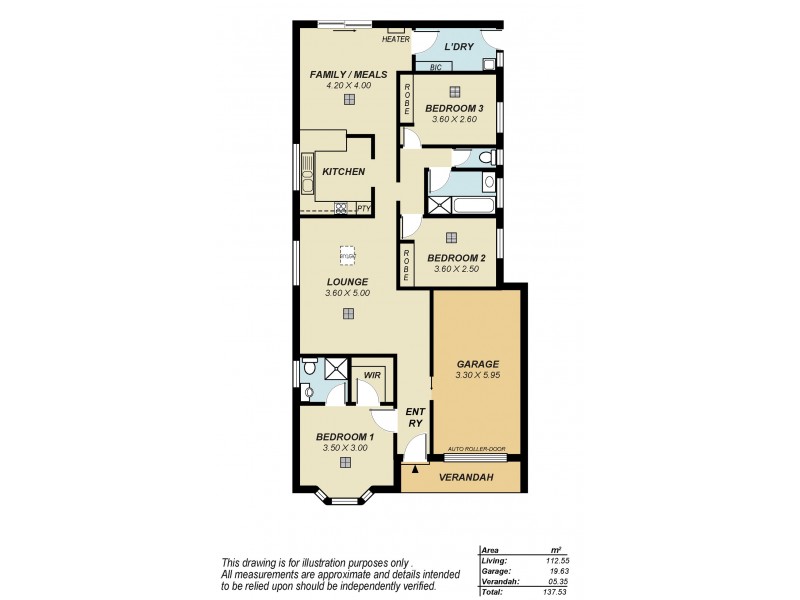 3 Drummond Street, Wynn Vale SA 5127 Floorplan