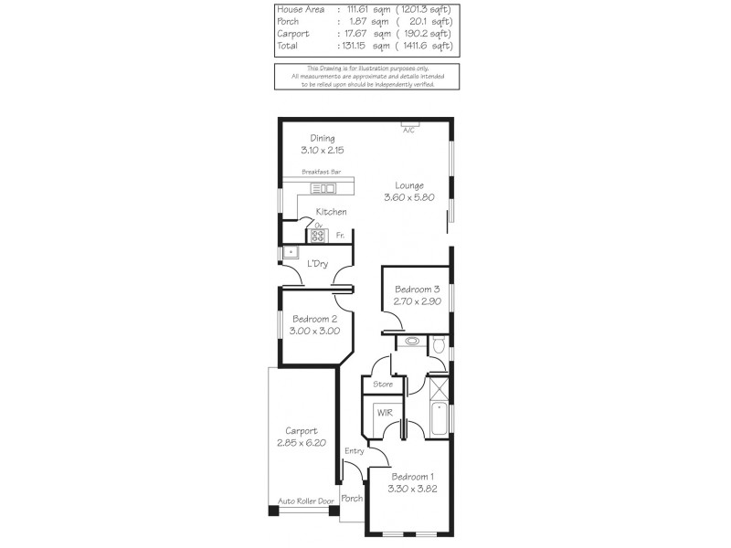 47B Northcote Street, Kilburn SA 5084 Floorplan