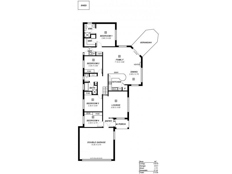 8 Lachlan Street, Greenwith SA 5125 Floorplan
