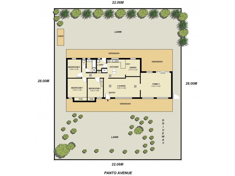 6 Panto Avenue, Paralowie SA 5108 Floorplan