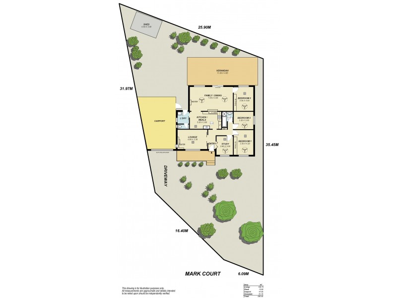 8 Mark Court, Ingle Farm SA 5098 Floorplan