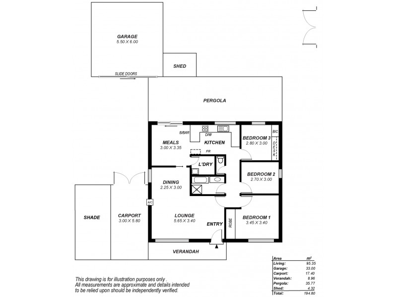 1 Chasselas Avenue, Wynn Vale SA 5127 Floorplan