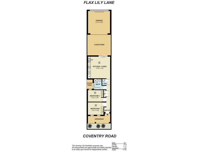 25 Flax Lily Lane, Munno Para SA 5115 Floorplan